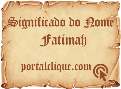 Significado do Nome Fatimah