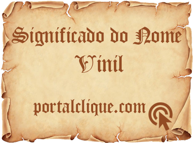 Significado do Nome Vinil