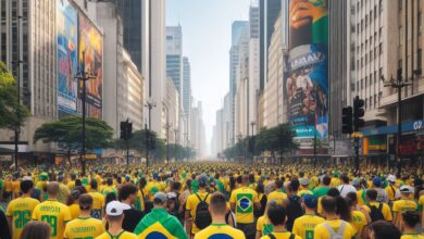 Bolsonaristas tomam a Paulista